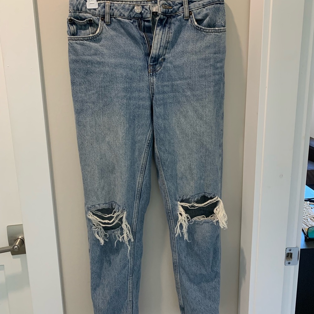 top shop mom jeans